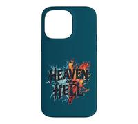 Paradis ou Enfer. Philosophique, Sarcastique Coque pour iPhone 14 Pro Max