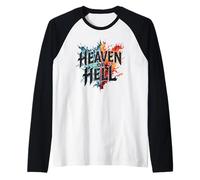 Paradis ou Enfer. Philosophique, Sarcastique Manche Raglan