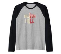 Paradis ou Enfer. Philosophique, Sarcastique Manche Raglan