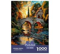 Paradis Puzzle 1000 Pièces Cadeau Unique Art Jeu Éduchatif Défi Jouet À De Qualité Supérieure Peinture Art pour Adultes Et Enfants À Partir De 14 Ans 38x26cm/1000pcs