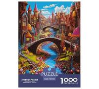 Paradis Puzzle 1000 Pièces Educa Jouet Jeu D'Intelligence Décoration Intérieure Art Jeu Éduchatif Challenge Toy Adultes & Enfants des 14 Ans 70x50cm/1000pcs