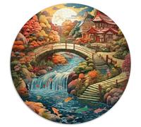 Paradis Puzzles Divertissement Créatif Activités Familiales Stimulantes 1000 Stukjes Ville Fantaisie Casse-tête Qualité Premium pour Adultes 1000pcs (67.5x67.5cm)