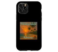 Paradis Tropical et île Coucher du Soleil sur la Plage Coque pour iPhone 11 Pro