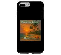 Paradis Tropical et île Coucher du Soleil sur la Plage Coque pour iPhone 7 Plus/8 Plus