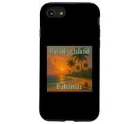Paradis Tropical et île Coucher du Soleil sur la Plage Coque pour iPhone SE (2020) / 7/8