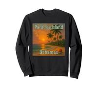 Paradis Tropical et île Coucher du Soleil sur la Plage Sweatshirt