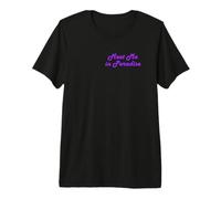 Paradise Found Tropical Beach Coucher de Soleil Rencontrez-Moi au Paradis T-Shirt Haut de Gamme