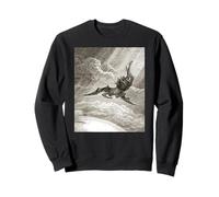 Paradise Lost Gustave Dore Satans Fall Sweatshirt