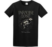 Paradise Lost The Longest Winter T-Shirt Men's Black Tee Manches Courtes(X-Large)