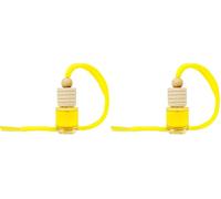 PARADISE SCENTS Bccorona PER80165 bouteille apothicaire Jaune (Lemon) (Lot de 2)