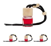 PARADISE SCENTS BCCORONA Per80200 Bouteille Apothicaire Cerise BL, Rouge, 7 ML (Lot de 4)