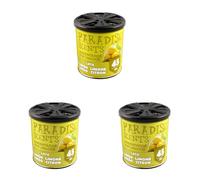 PARADISE SCENTS Paradise PER80120 Gel Désodorisant Parfum Citron, 100 G (Lot de 3)