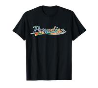 Paradise Tropical Vacation Island Vibe Tie Dye Vintage T-Shirt
