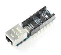 Paradisetronic.com Ethernet Shield, Extension pour Arduino Nano avec ENC28J60, RJ45, par Exemple pour Applications de Serveur Web, IOT