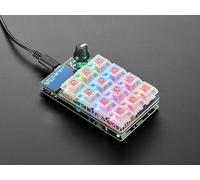 Paradisetronic.com Kit de démarrage Adafruit MacroPad RP2040-3x4 Touches + encodeur + OLED - ADABOX019 Essentials, 5128