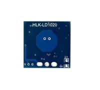 Paradisetronic.com LD1020 - Module de capteur de mouvement - Ultra faible puissance - Radar pour maison intelligente - Éclairage - Portée réglable et détection de luminosité - Idéal pour montage caché