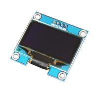 Paradisetronic.com Module d'affichage OLED 1,3" avec 128 x 64 pixels, I2C, 3,3 V, blanc, compatible avec Arduino, Raspberry Pi, ESP32, STM32