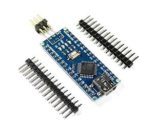 Paradisetronic.com Module Nano V3.0 avec ATmega328P, CH340G, 5V, 16MHz, Complètement Assemble, Compatible avec Arduino