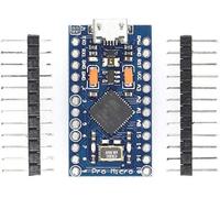 Paradisetronic.com Module Pro Micro 3V avec ATmega32U4, Compatible avec Arduino Leonardo Board, 3.3V, 8MHz