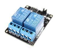 Paradisetronic.com Module Relais 2 Canaux, Modules Relais 5V avec Optocoupleur, LED d'état pour Arduino et Raspberry Pi