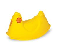 PARADISO Bascule enfant en forme de Poule jaune