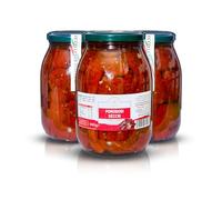 Paradiso dei Golosi Tomates Séchées dans l'Huile d'Olive Extra Vierge Italienne 3 X 1kg - Sans Conservateurs, Naturelles et Savoureuses, Idéales pour Apéritifs, Bruschettas et Recettes Gourmets