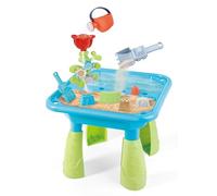 Paradiso Table à Sable et à Eau avec 14 Accessoires pour garçons et Filles à partir de 3 Ans, pour l'extérieur, Le Jardin et la Plage