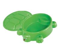 Paradiso Toys Sandpit Turtle - Vert - 96 X 68 Cm - Couvercle Inclus