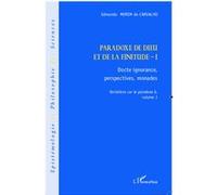 Edmundo Morim De Carvalho – Paradoxe de Dieu et de la finitude (Volume 1) – Docte ignorance – Broché
