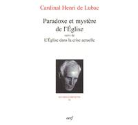 Paradoxe et mystère de l'Eglise