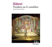 Paradoxe sur le comédien - Denis Diderot - Gallimard - Livre