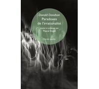 Paradoxes de l’irrationalité - Donald Davidson - Eclat Eds De L' - Poche - Essai