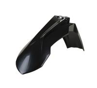 POLISPORT 8573700003 - Garde-boue avant réplique OEM en plastique brillant durable et résistant compatible avec les motos KTM en couleur noir