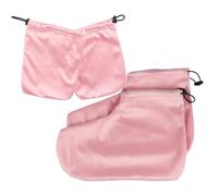 Paraffin Wax Gloves, Hand Spa Gloves, Hydrating Foot Covers, Elastic Opening Design, Breathable Fabric, Set of 2 for Gel Cream Skin Care, Manicure & Sleeping Use