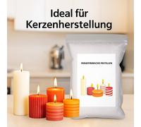 Paraffin Wax Pellets 1kg For Candles,Table Fires Etc. White Candle Wax For Pouring And Filling Your Own Candle Creations,Wax Granules For Garden Torches,.[W542]