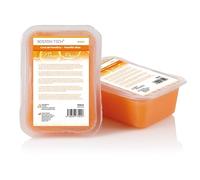 Paraffine Boston Tech pour les mains et les pieds, antioxydant doux, hydratant, traitement professionnel de l’arthrite, 2 blocs de 450 g Orange