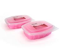 Paraffine de rose Mosqueta. Pack de 2.600 ml (980 g x 2 pièces) SELAS. Pour les traitements thérapeutiques et esthétiques des mains et des pieds.