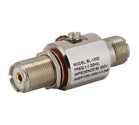 Parafoudre 200 W, Suppresseur de Parafoudre Coaxial 1,2 GHz avec Interface Femelle PL259 UHF SO239 M pour Radio Amateur RF HF VHF UHF CB et Autres Antennes