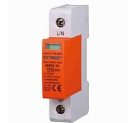 Parafoudre 220 V de Type 1 et de Type 2, 1P T1+T2 B+C 275 V 8 KA 25 KA à partir d'un pôle, occupe 1 Module DIN, protège Les systèmes Contre la Foudre et Les surtensions