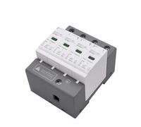 Parafoudre AC SPD 2P 3P 4P 10~20KA/20~40KA/30KA ~ 60KA, dispositif de protection contre la foudre domestique basse tension(4P,20-40KA)