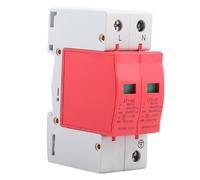 Parafoudre Basse Tension 2P 20KA 385V, Dispositif de Protection Contre Les Surtensions, Montage sur Rail, Ignifuge, 247g