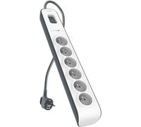 Belkin Parafoudre 6 prises, 650 Joules, cordon 2 m Blanc