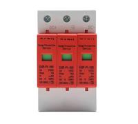 Parafoudre d'alimentation électrique 3P, parafoudre SPD, basse tension, for maison, DC 12V, 24V, 48V, 500V, 800V, 1000V, 40KA(DC500V 10-20KA)
