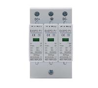 Parafoudre d'alimentation électrique 3P, parafoudre SPD, basse tension, for maison, DC 12V, 24V, 48V, 500V, 800V, 1000V, 40KA(DC24V 30-60KA)