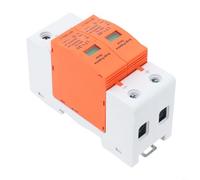 Parafoudre DC 500 V 1000 V 2P Dispositif de protection pour système photovoltaïque, module de panneau solaire avec montage sur rail DIN, déconnexion thermique et indicateur de défaillance (A)