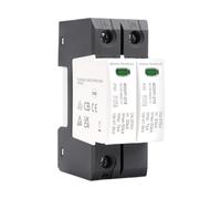 Parafoudre de Basse Tension AC275V Parafoudre Protecteur Type 2 2P 20-50kA | Type T1+T2 20-50kA Varistance intégrée Montage sur rail DIN Dispositif Parasurtenseur de Tension pour stations de recharge