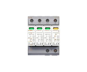 Parafoudre de protection contre les surtensions for maison, Type T2 SPD AC 2P 4P 20KA ~ 40KA 1P + NPE 3P + 275V EKU5(T2 3PN 3P NPE)