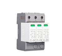 Parafoudre domestique CC SPD 2P 3P 600V 1000V 1500V Type PV 20-40KA Protection contre les surtensions(2P 600V DC)
