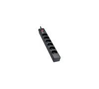 Eaton Multiprise parafoudre Protection Strip 6 Tel PS6TF – 6 prises FR + 1 prise téléphonique – Noir