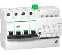 Parafoudre modulaire Schneider A9L16294 - 3 pôles + N, 350 V Neuf